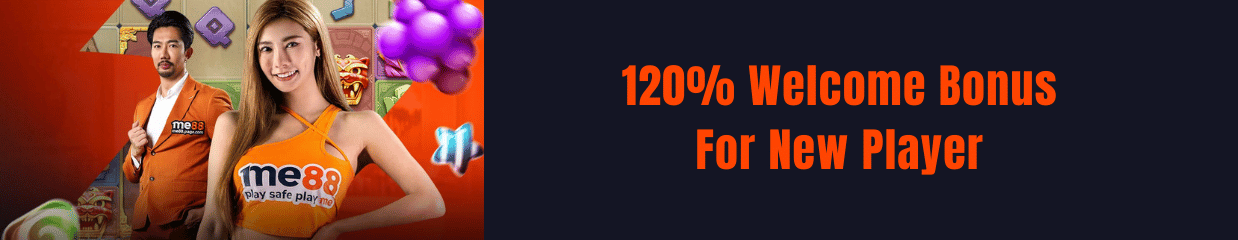 120% welcome bonus